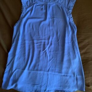 LOFT Women's Vibrant Blue Tank Top